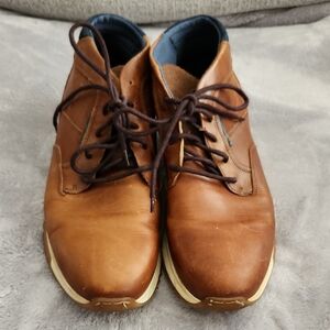 Bull Boxer Men's Brown Leather Shoes